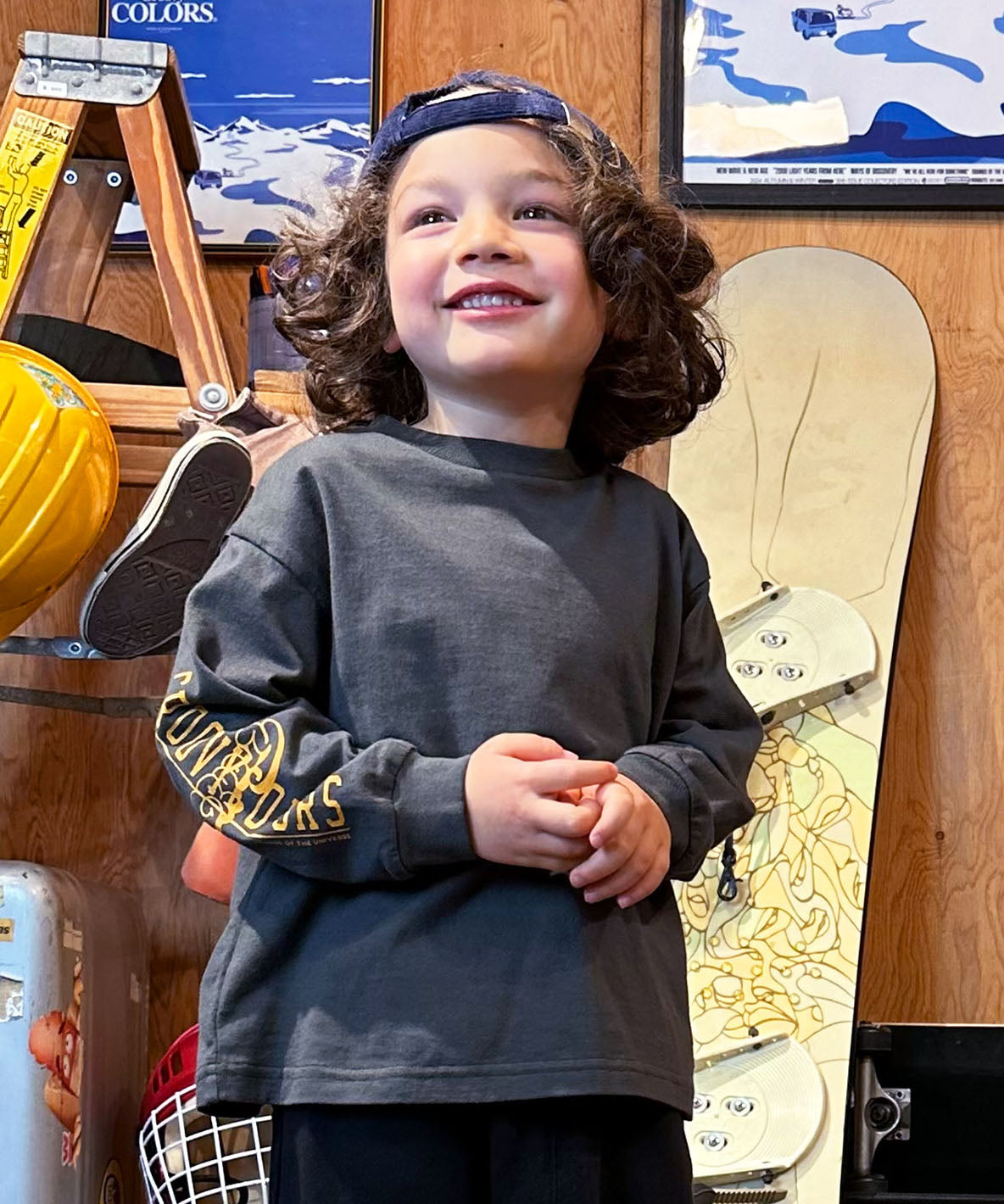 Cotton Jersey GC Logo L/S TEE