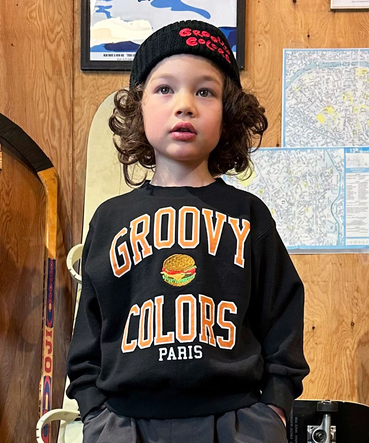 Pile GROOVY COLORS PARIS Sweatshirt