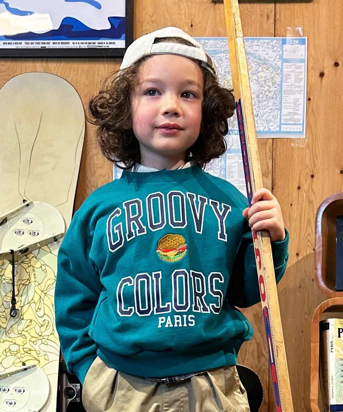 Pile GROOVY COLORS PARIS Sweatshirt