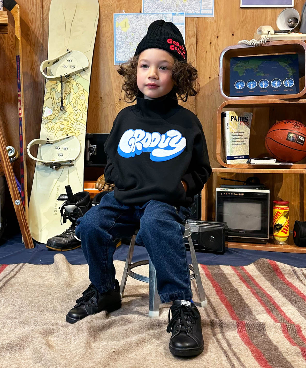 Pile GROOVY Highneck Sweatshirt