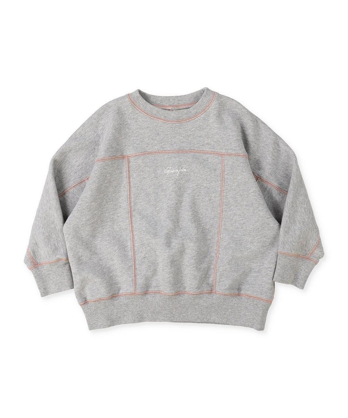 Pile Switching Colored Sweatshirt