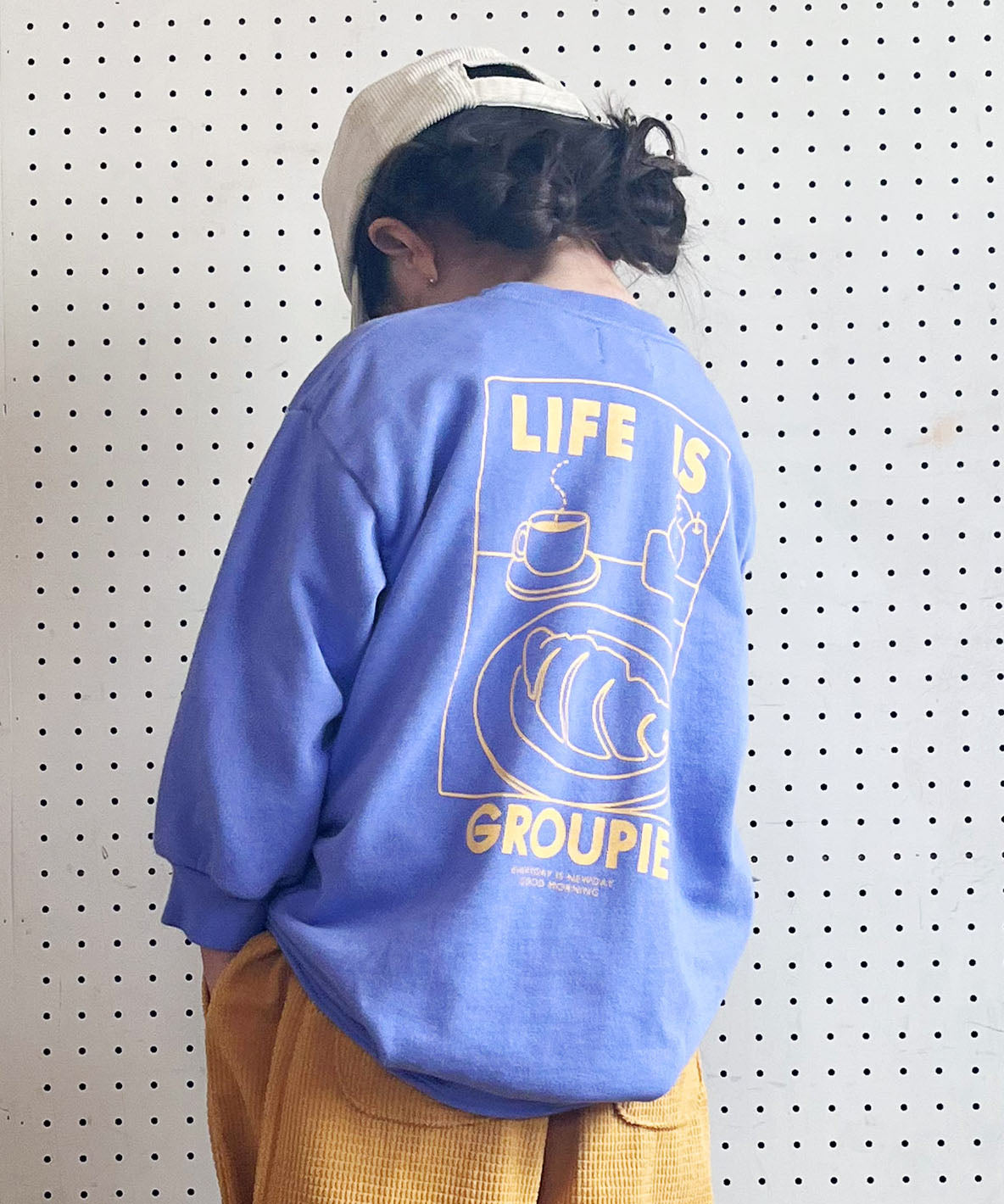 Pile Cocoon Sweatshirt
