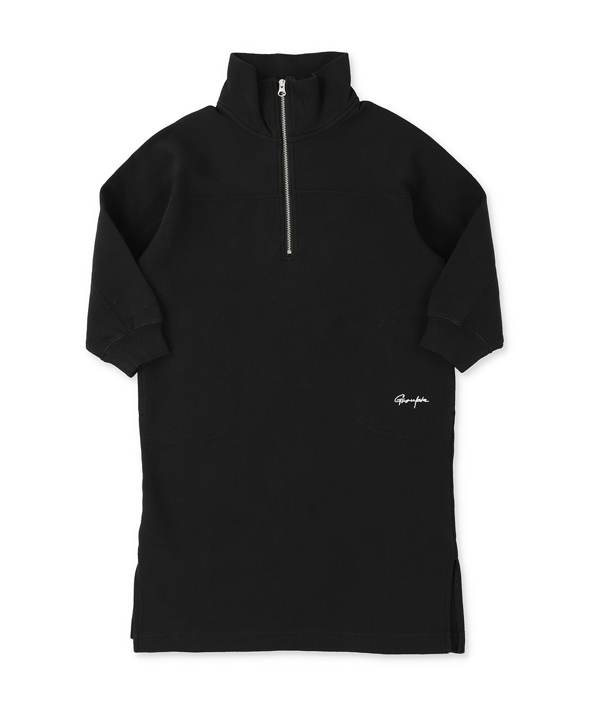 Pile Half Zip Dress