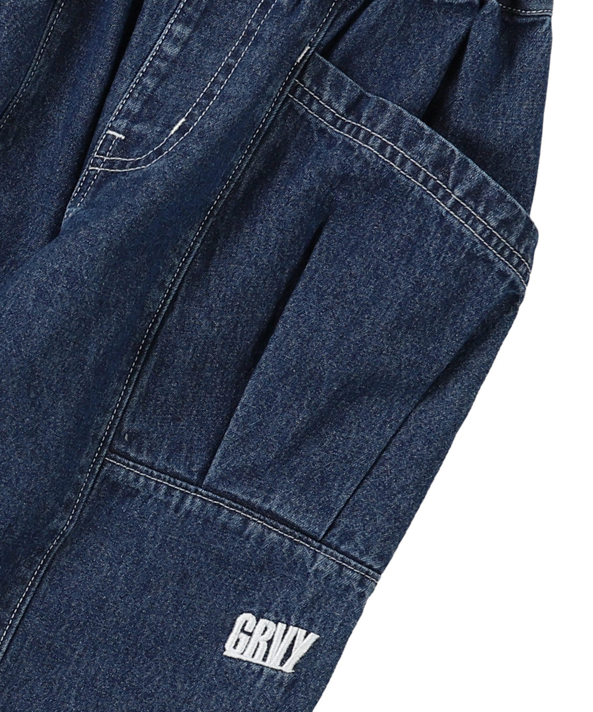 8oz Denim GRVY SIDE POCKET Long Pants