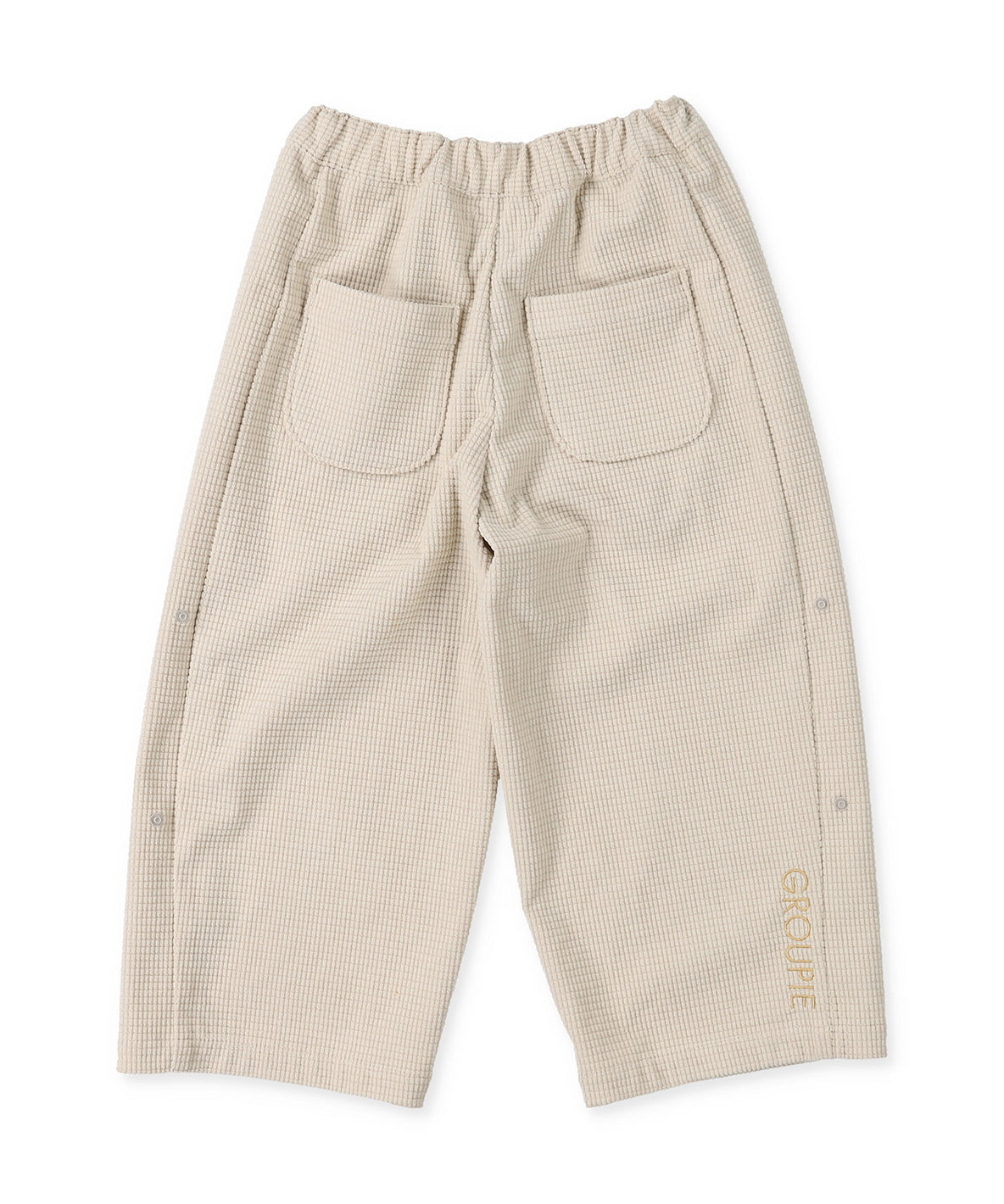 Waffled Corduroy Relaxing Long Pants