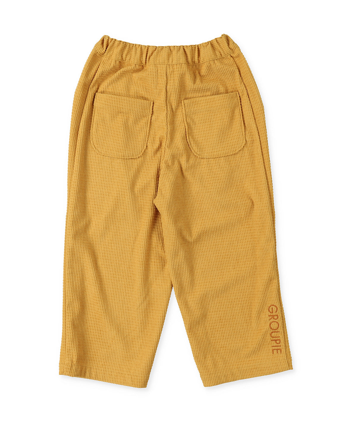 Waffled Corduroy Relaxing Long Pants