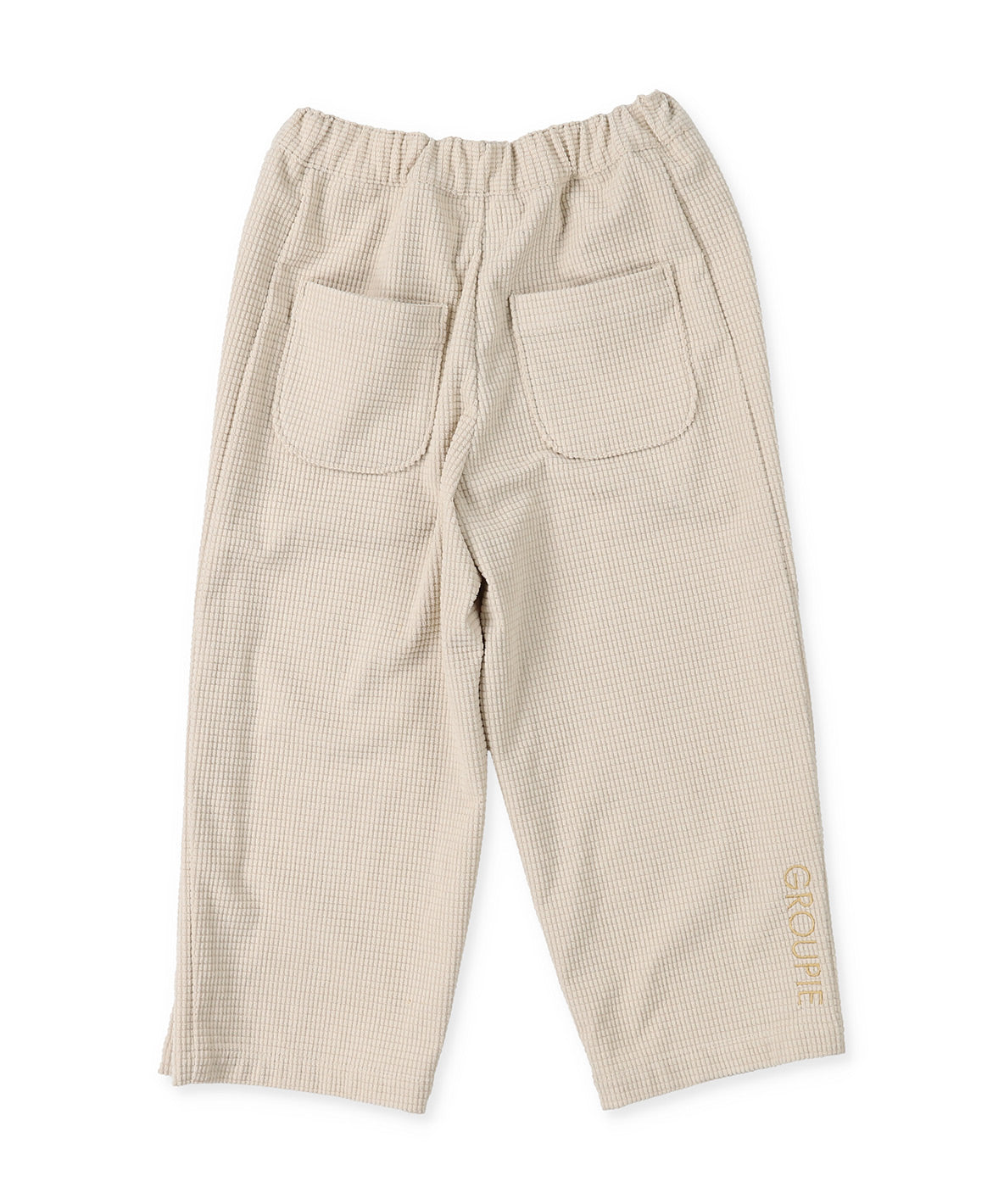 Waffled Corduroy Relaxing Long Pants