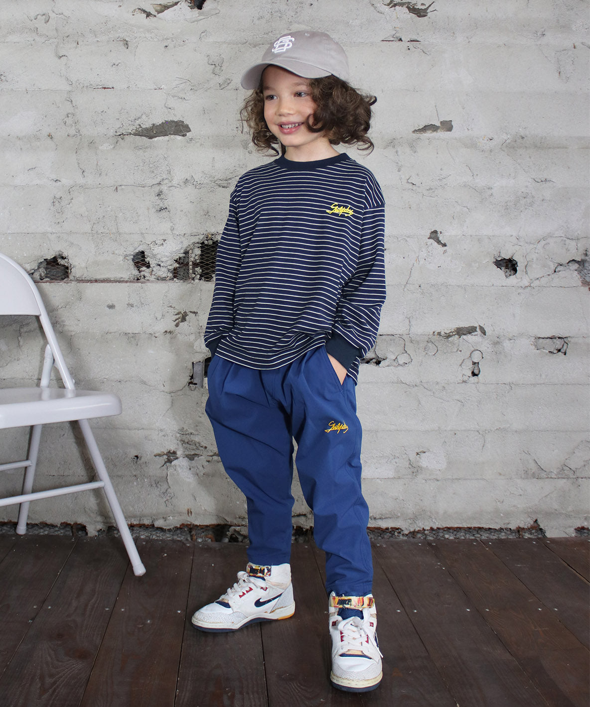Striped L/S Tee