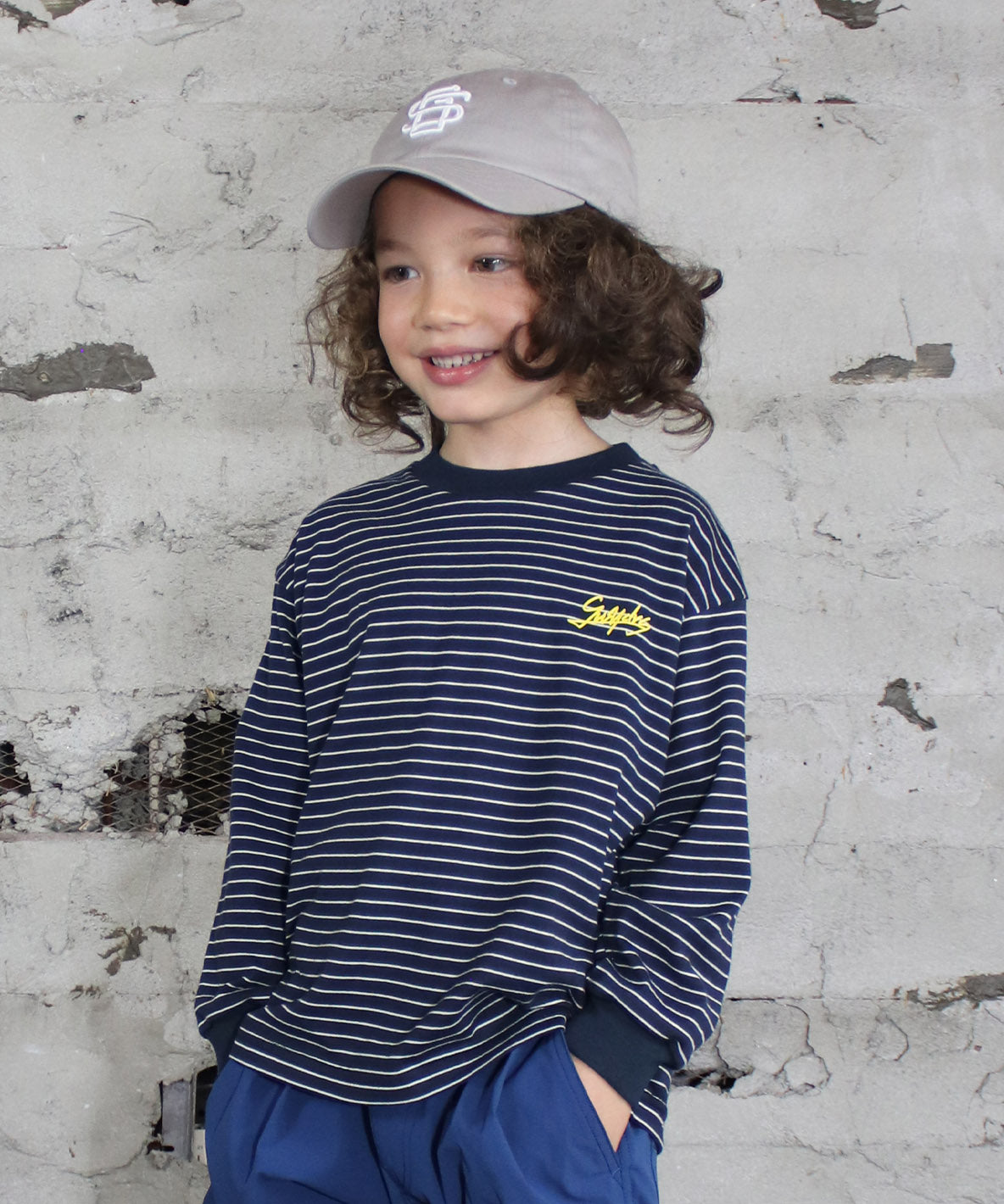 Striped L/S Tee