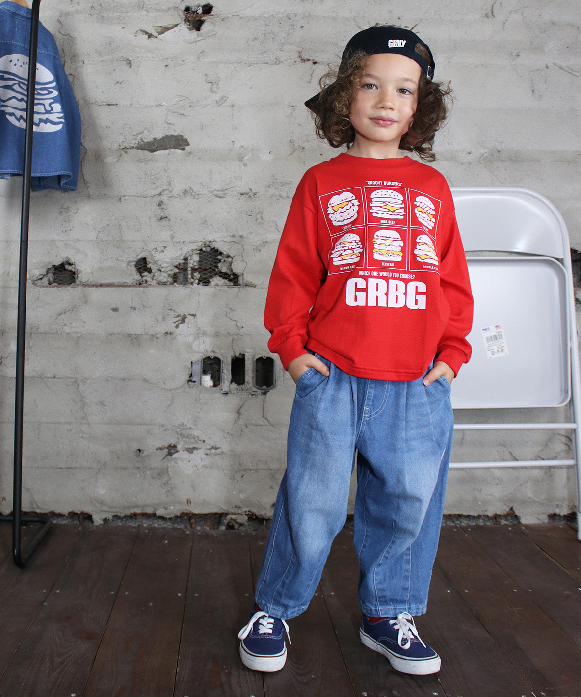 GROOVY BURGERS L/S Tee