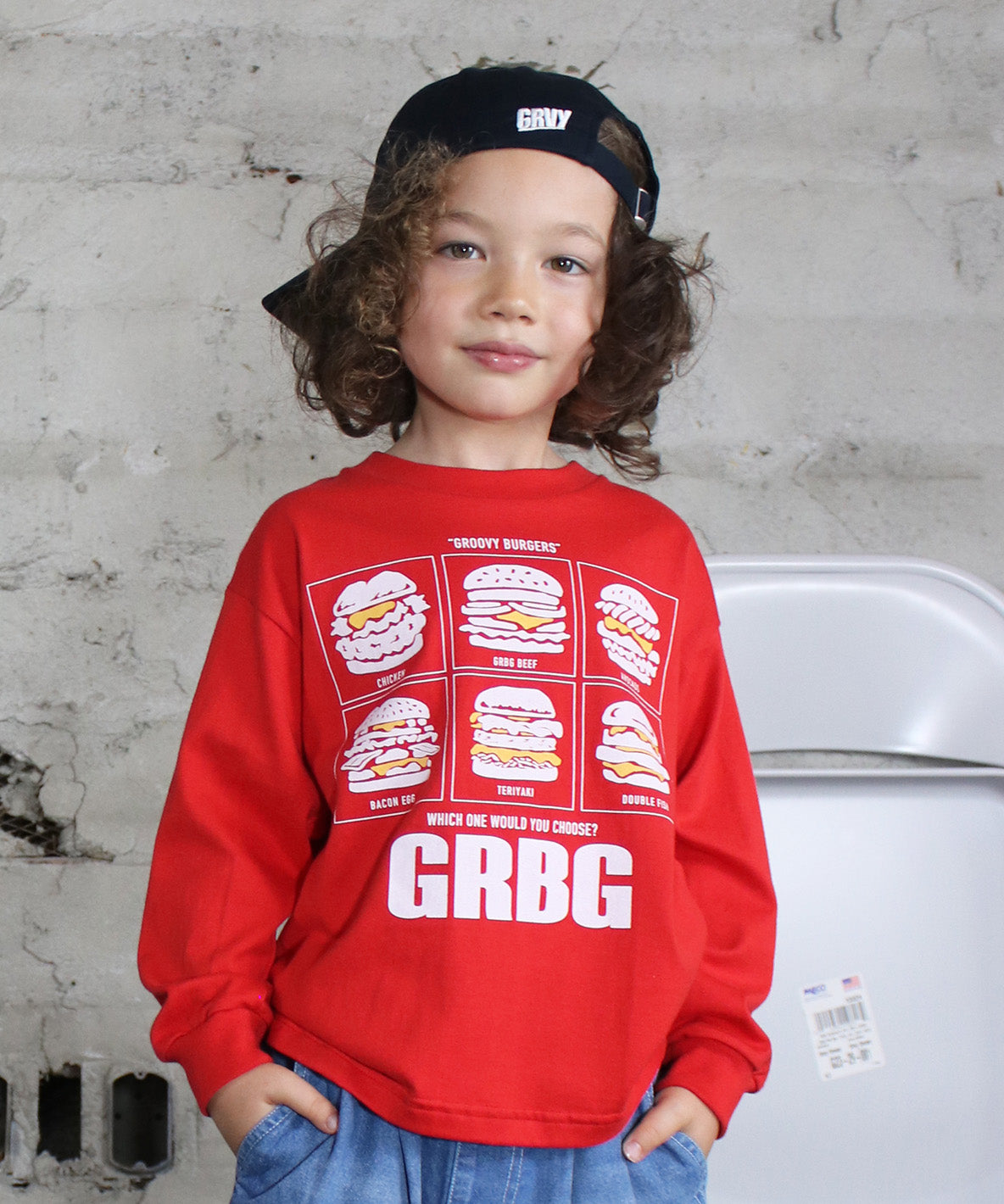 GROOVY BURGERS L/S Tee