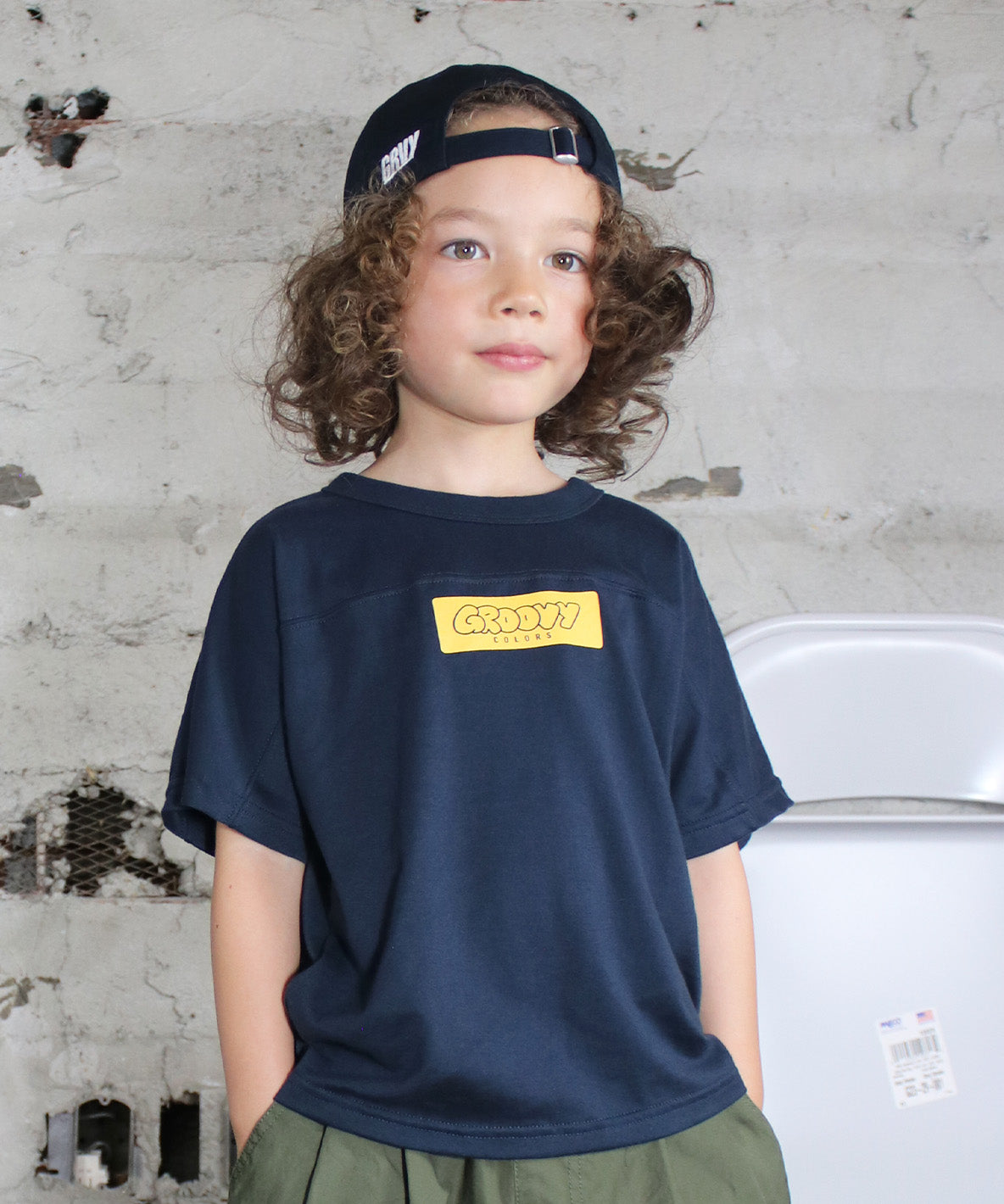 GROOVY COLORS Football Tee