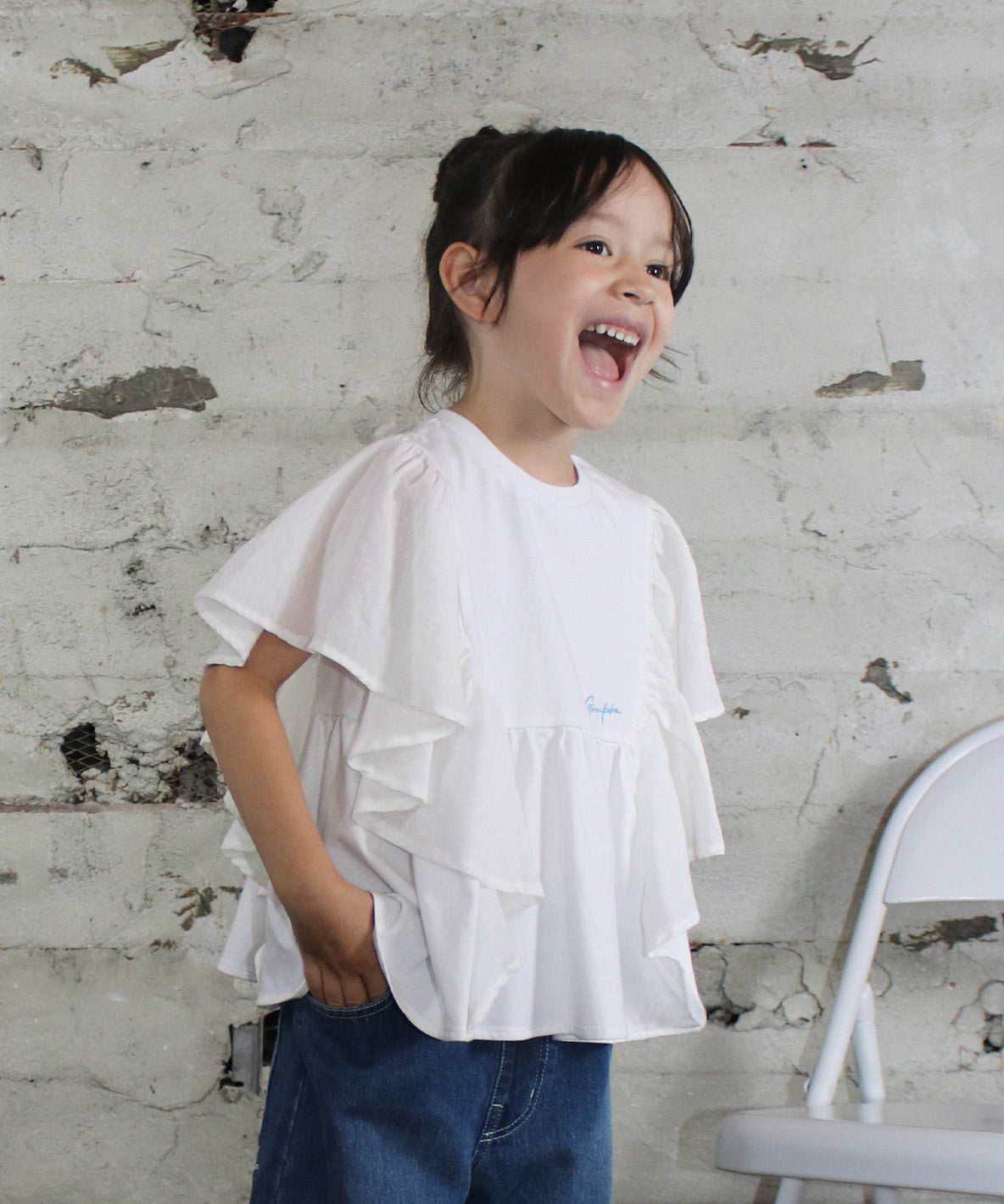 Butterfly-sleeve Tee