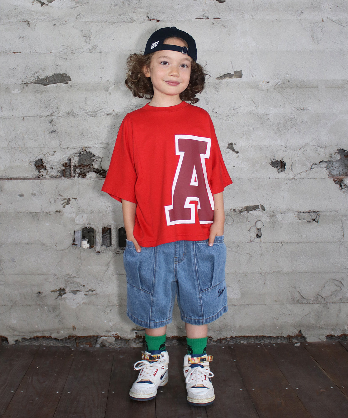 Denim Side Pocket Shorts