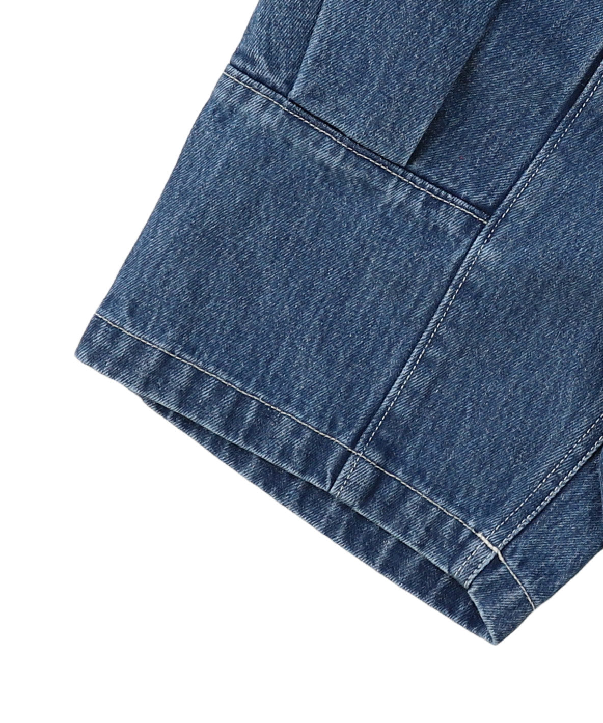 Denim Side Pocket Shorts