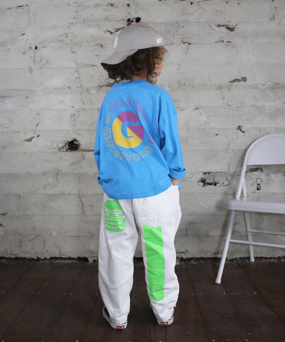 Denim HAMBURGER Paint Pants