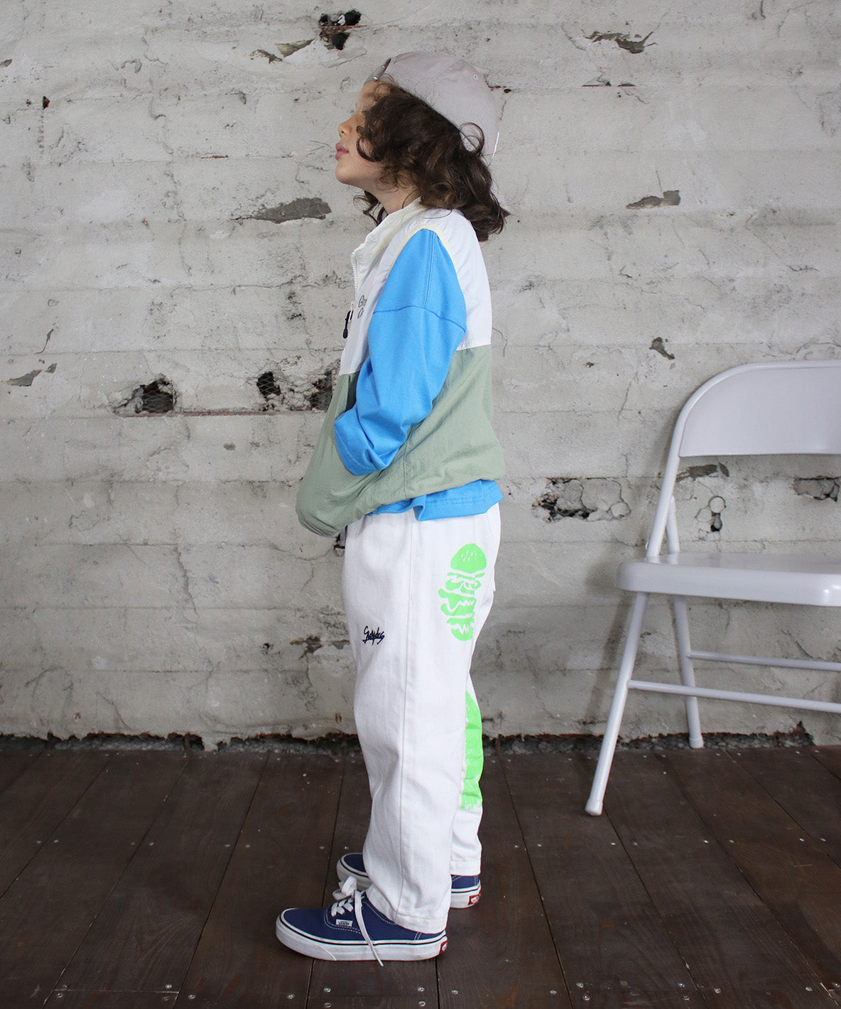 Denim HAMBURGER Paint Pants
