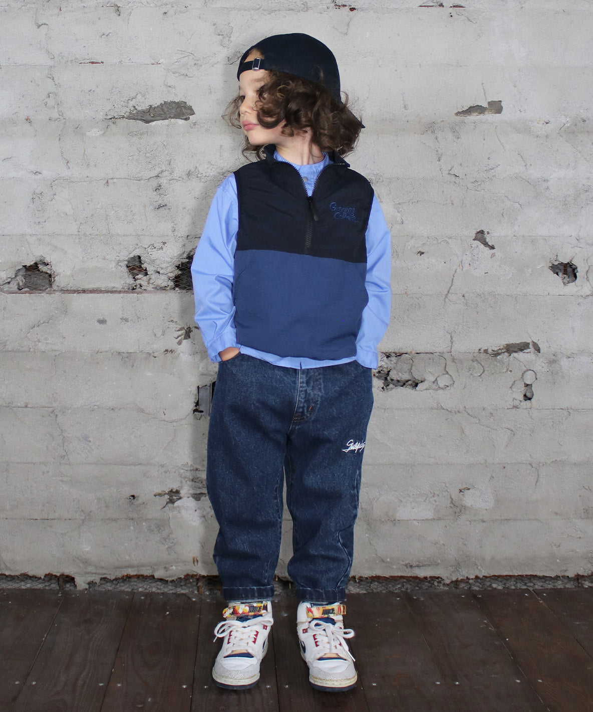 Denim HAMBURGER Paint Pants