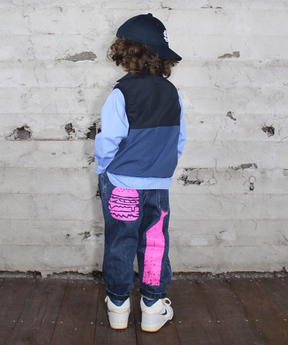 Denim HAMBURGER Paint Pants