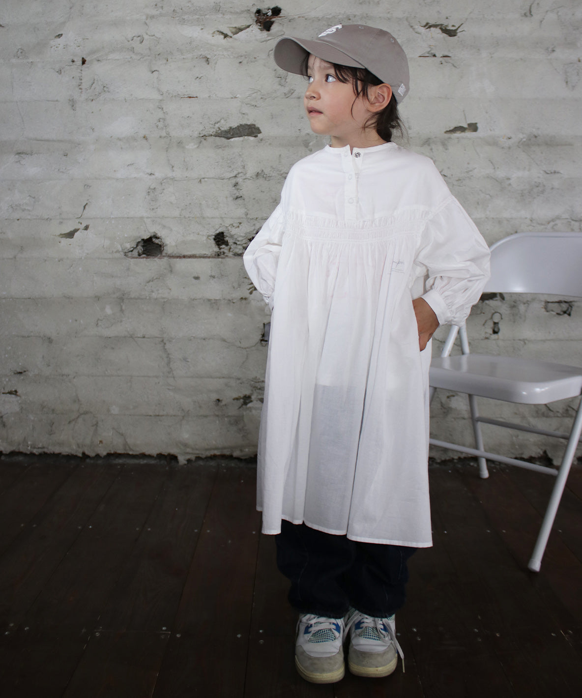 Loan Gathered Dress