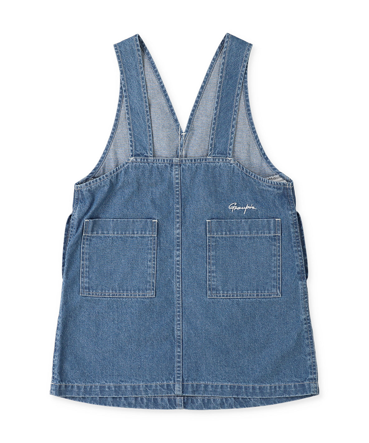 Denim Jumper Skirt