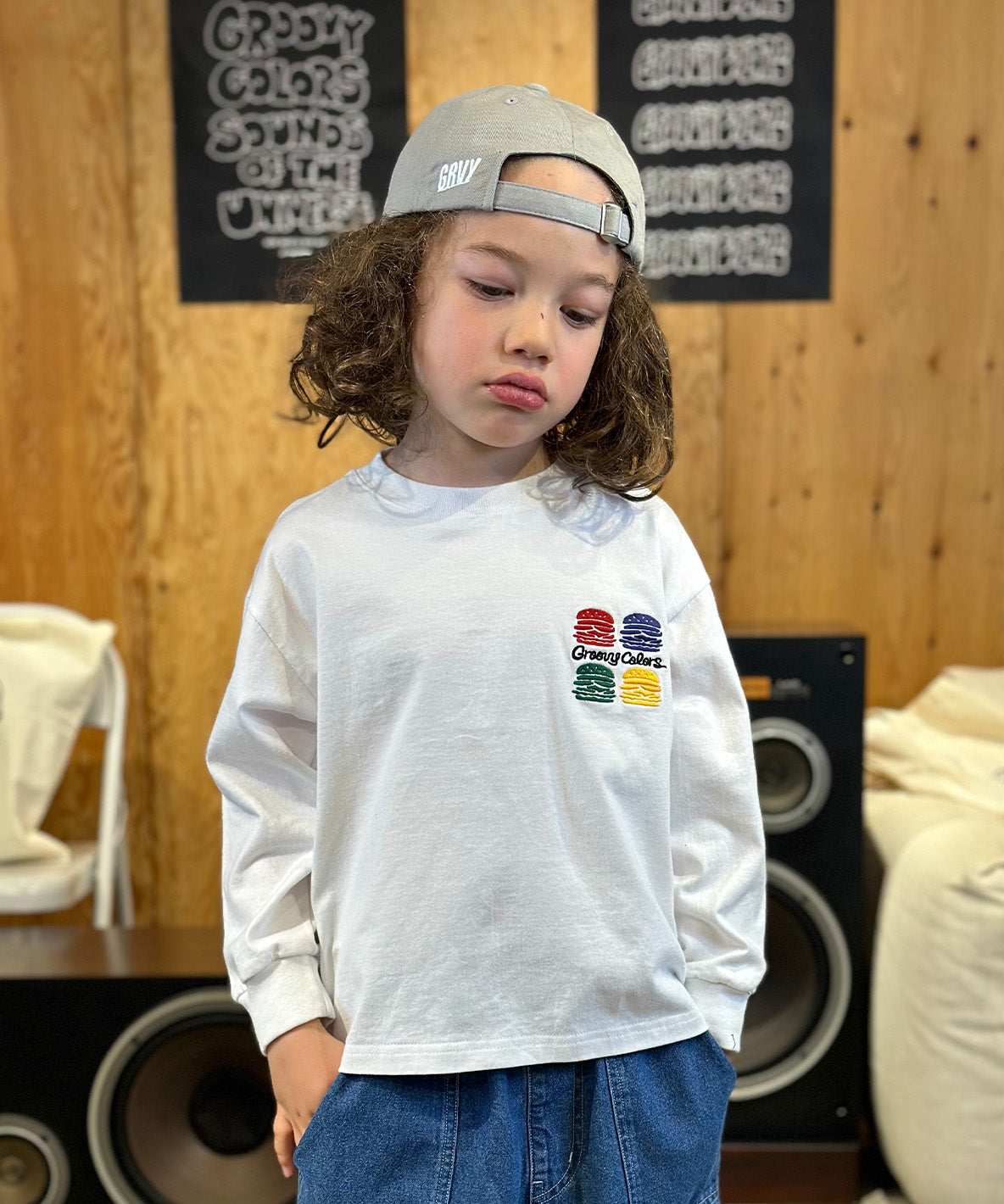 GROOVY BURGERS L/S Tee