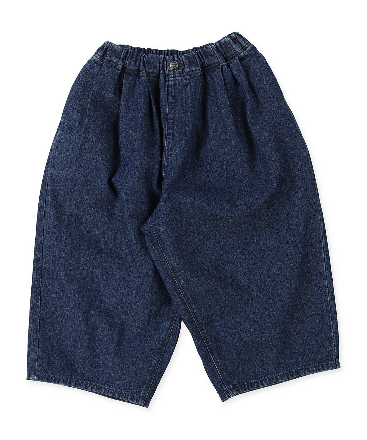 Denim Tuck Pants