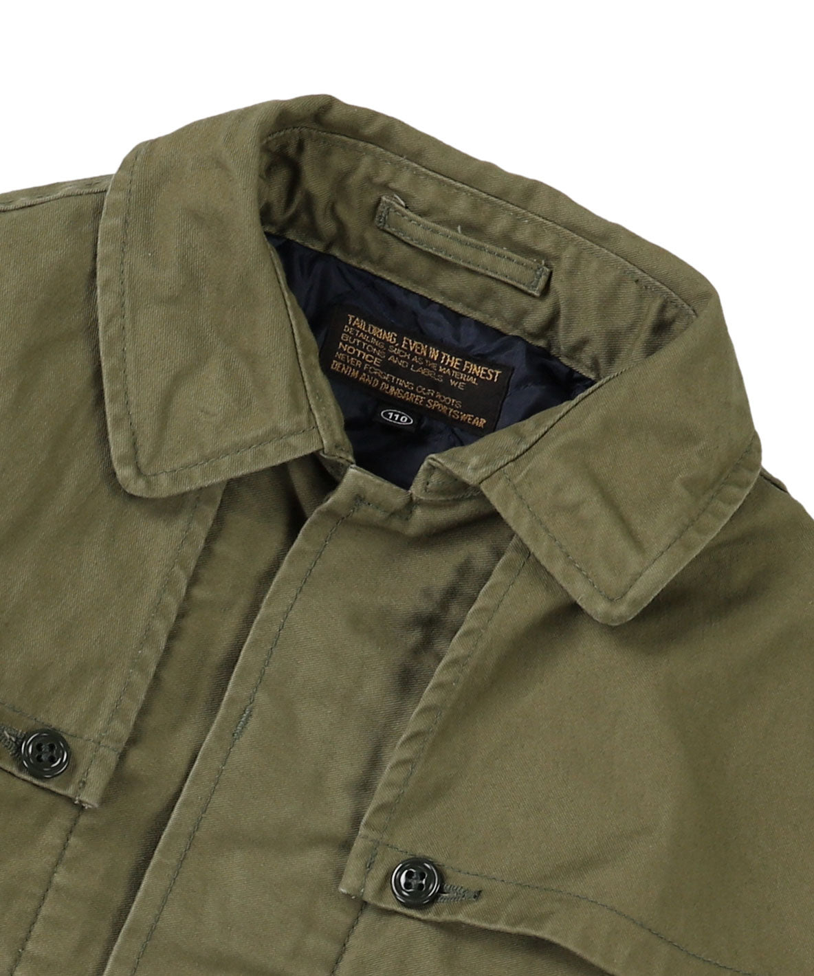Heavy Military Mole-skin Coat