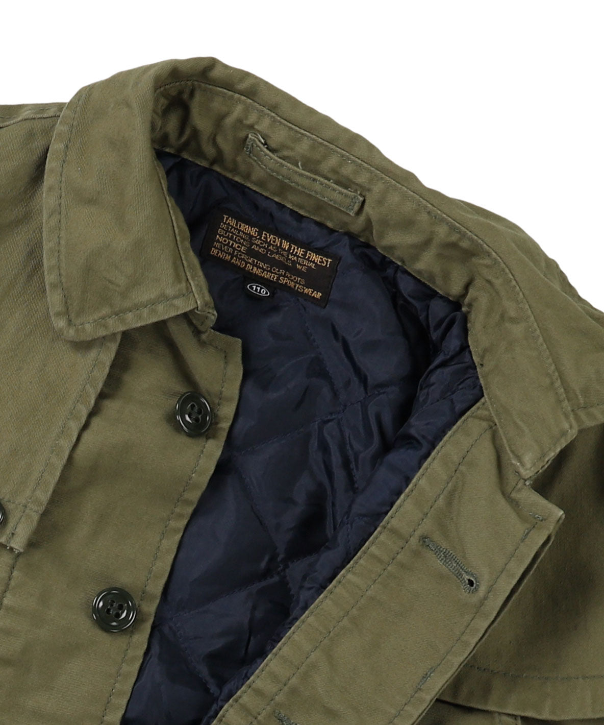 Heavy Military Mole-skin Coat