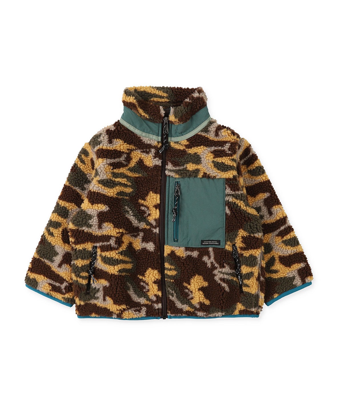 Pattern Boa Jacket