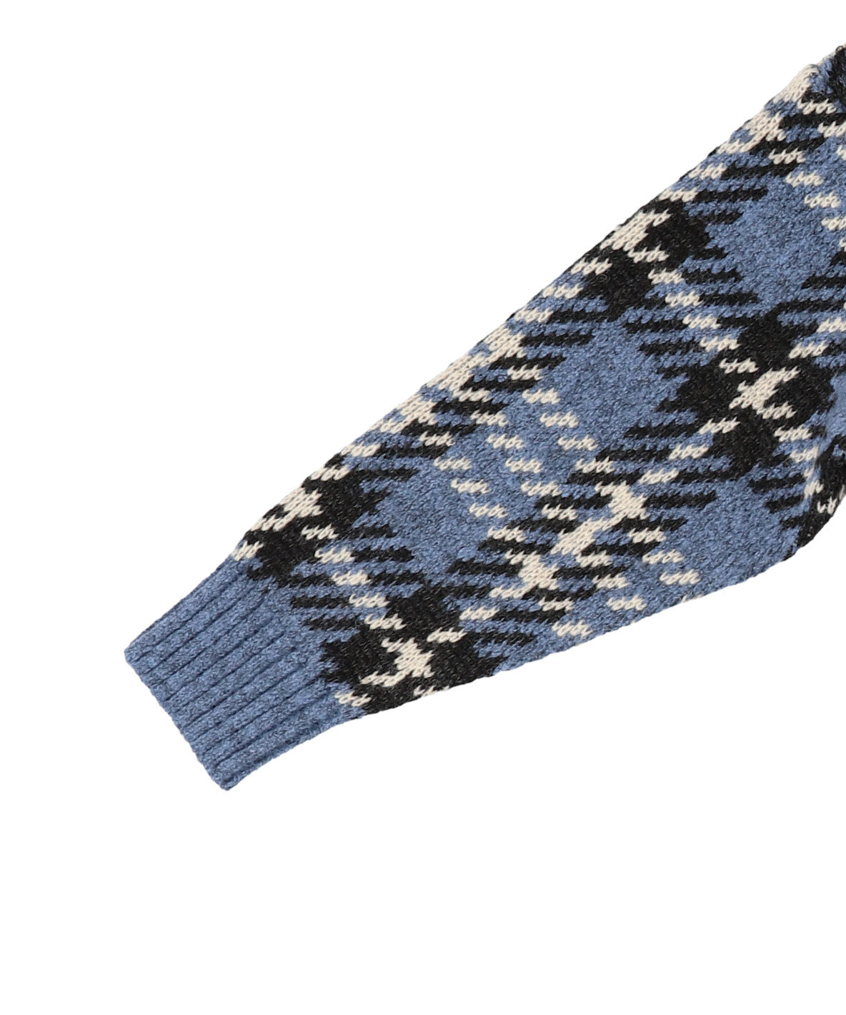 Plaid Knit Cardigan