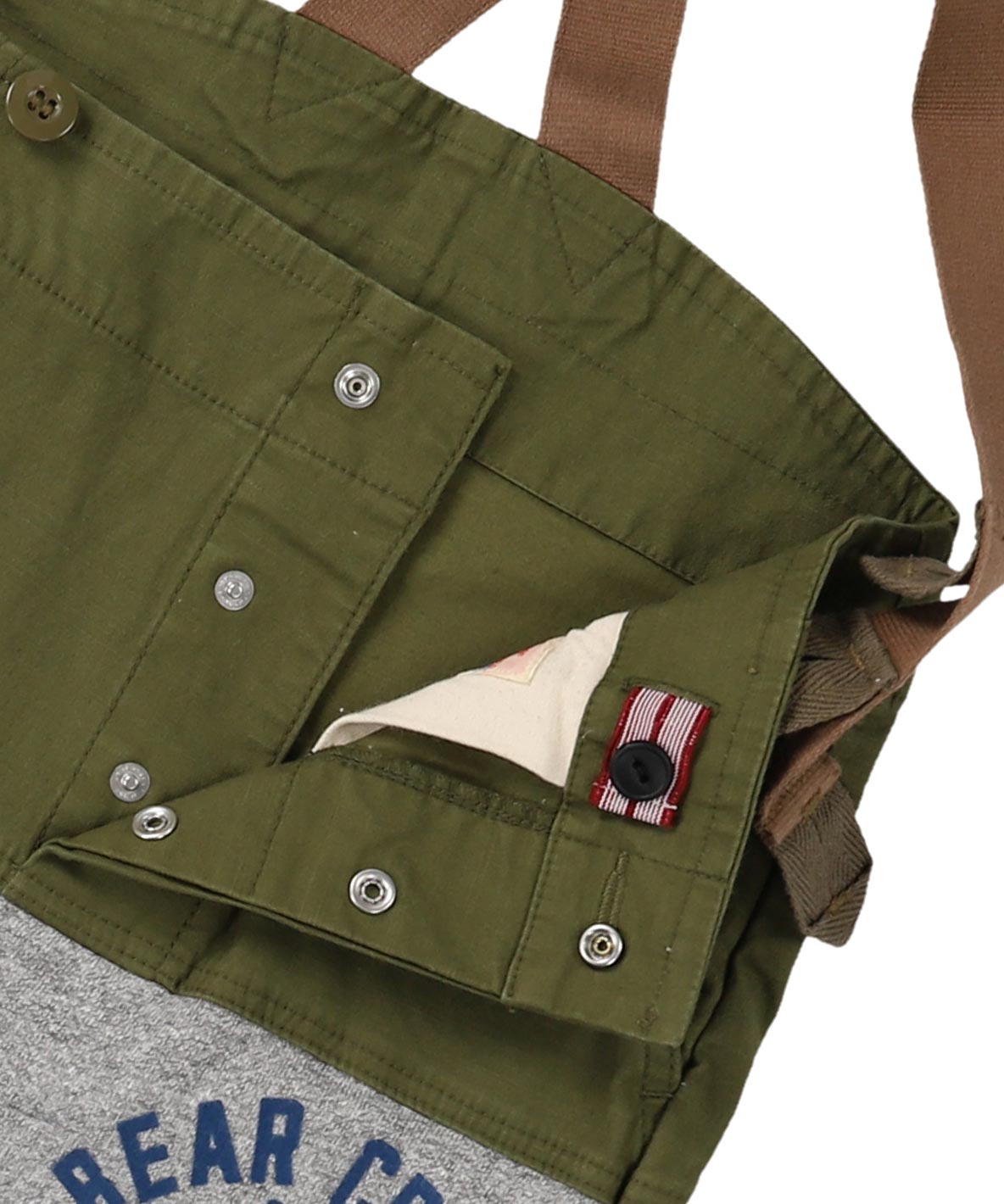 Vintage Suspenders Pants
