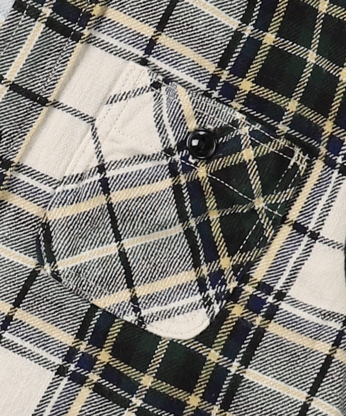 Uneven Plaid Shirt