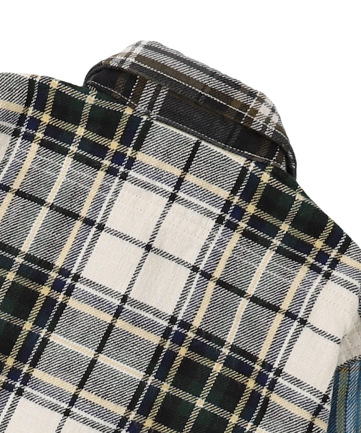 Uneven Plaid Shirt