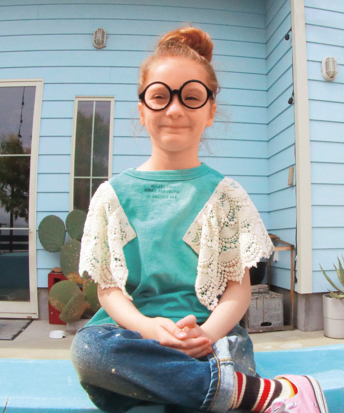 Vintage Ruffled Tee