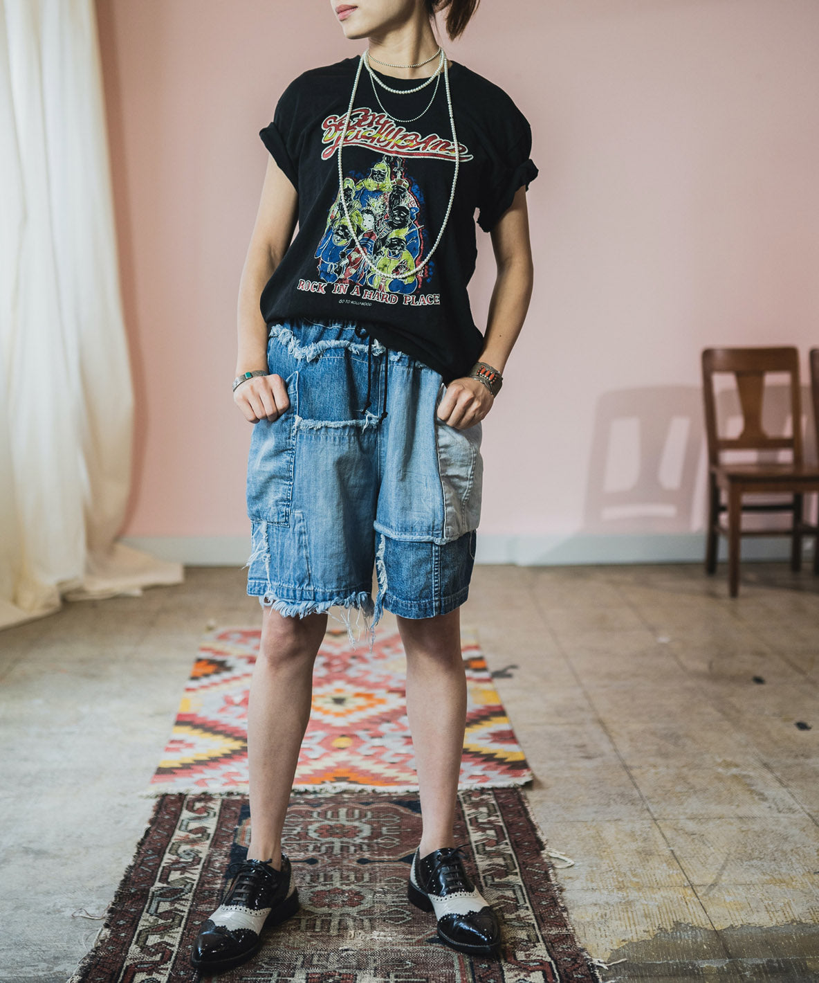 Cotton Jersey ROCK TEE