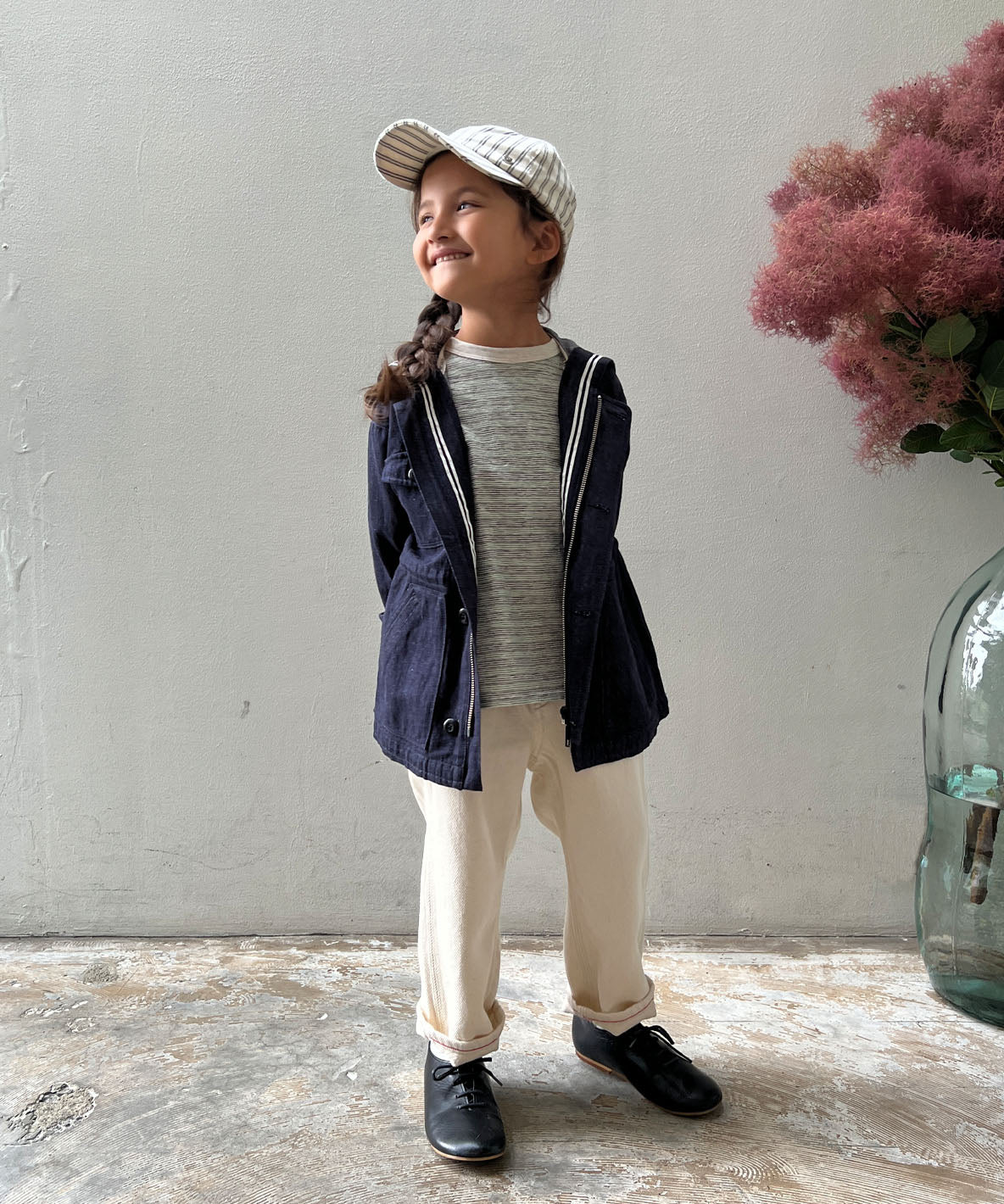 Denim-look Marine Blouson