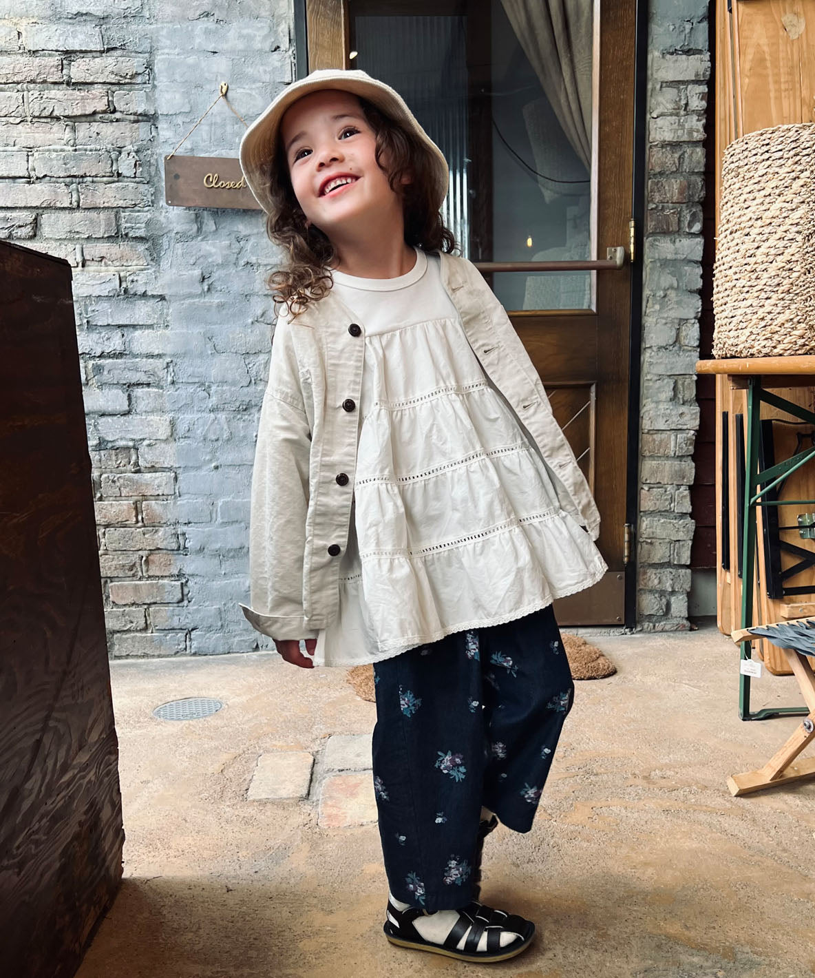 Cotton and Linen Weathercloth L/S Jacket