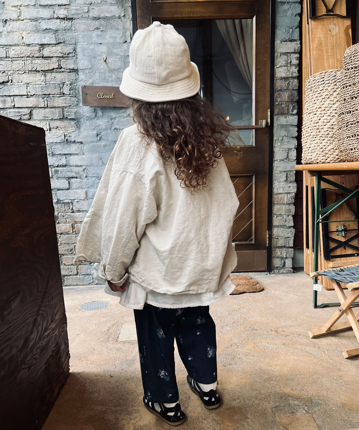 Cotton and Linen Weathercloth L/S Jacket