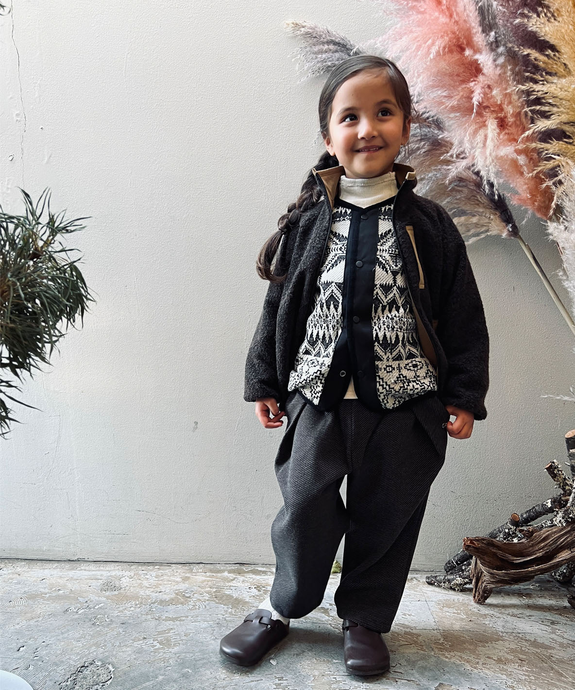Reversible Light Pile Blouson