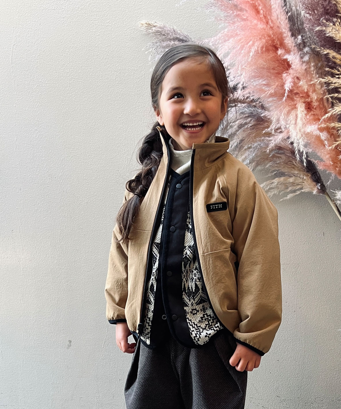 Reversible Light Pile Blouson