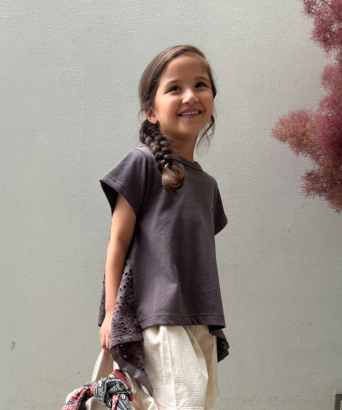 Smooth Cutwork Lace Tee