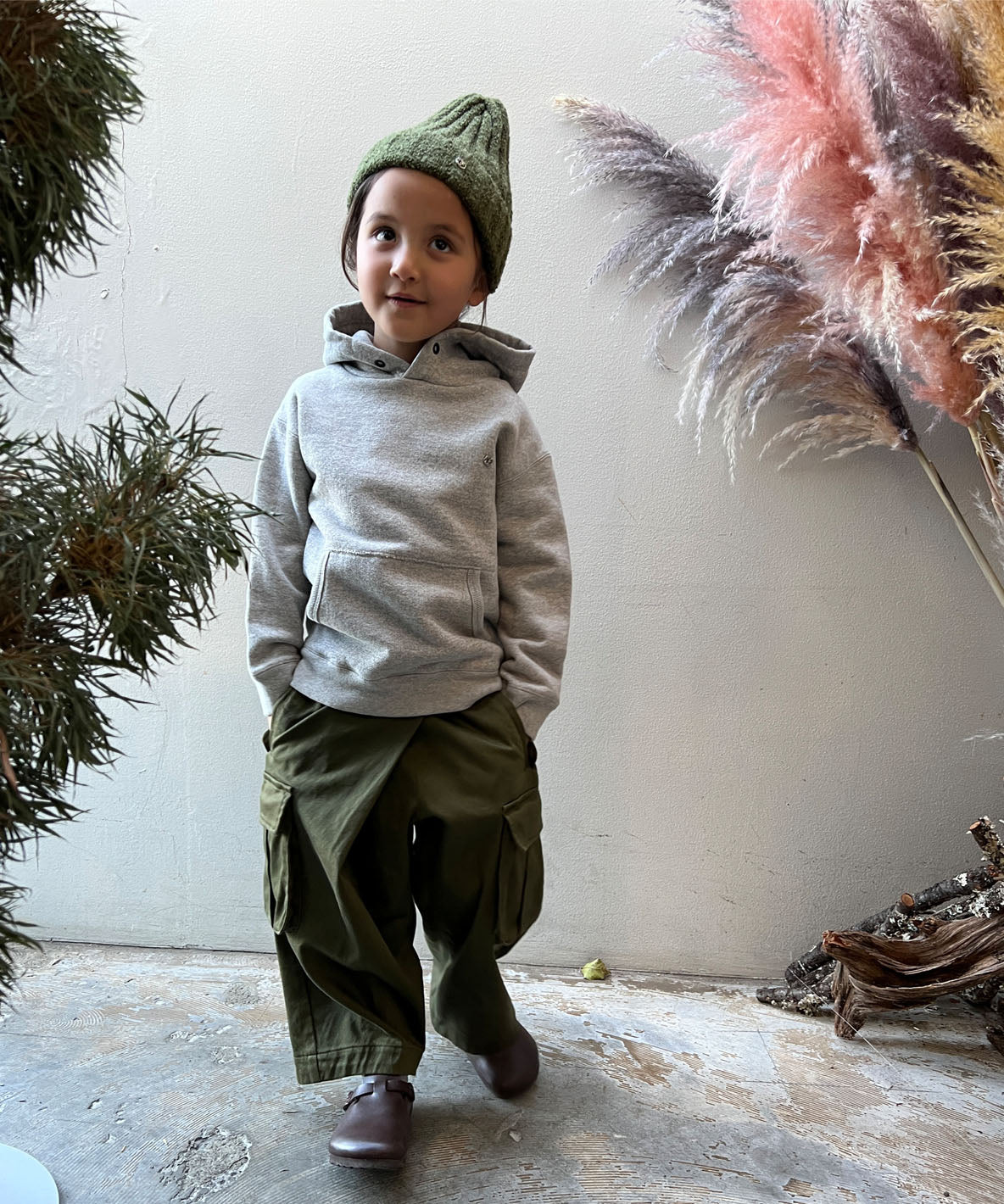 Grandrelle Yarn Pile Hoodie