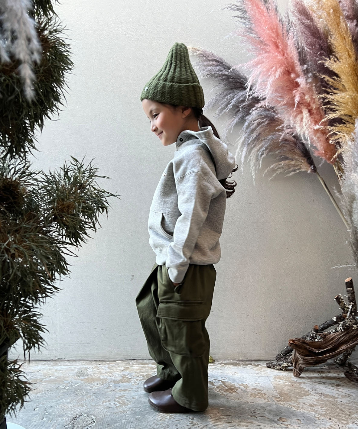 Grandrelle Yarn Pile Hoodie