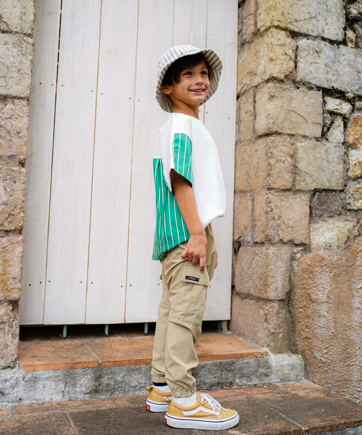 Smooth Striped Docking Tee