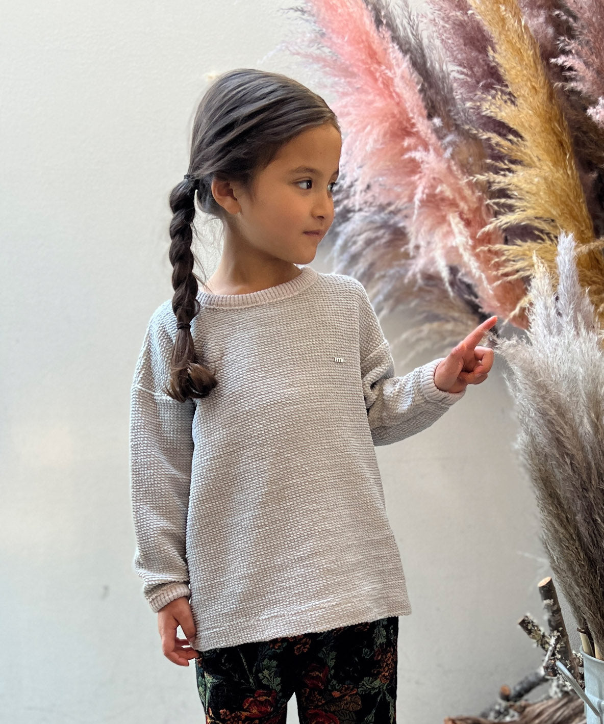 Chenille Pile Pullover