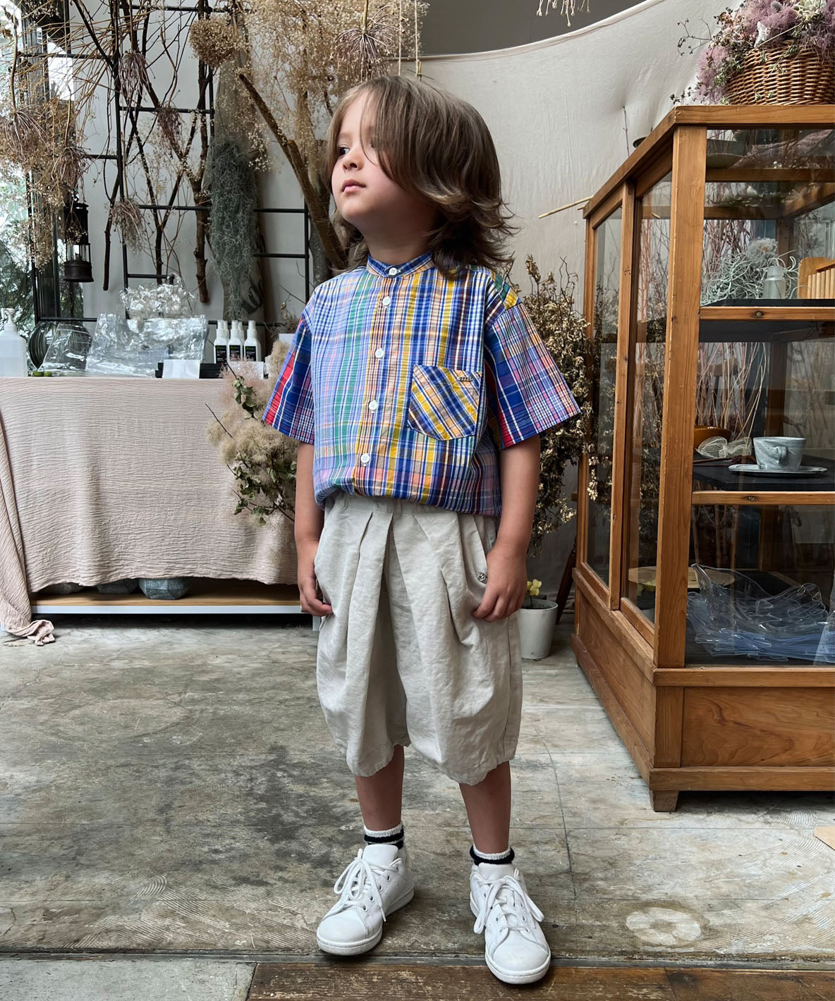 Tucked Cotton and Linen Weather PN