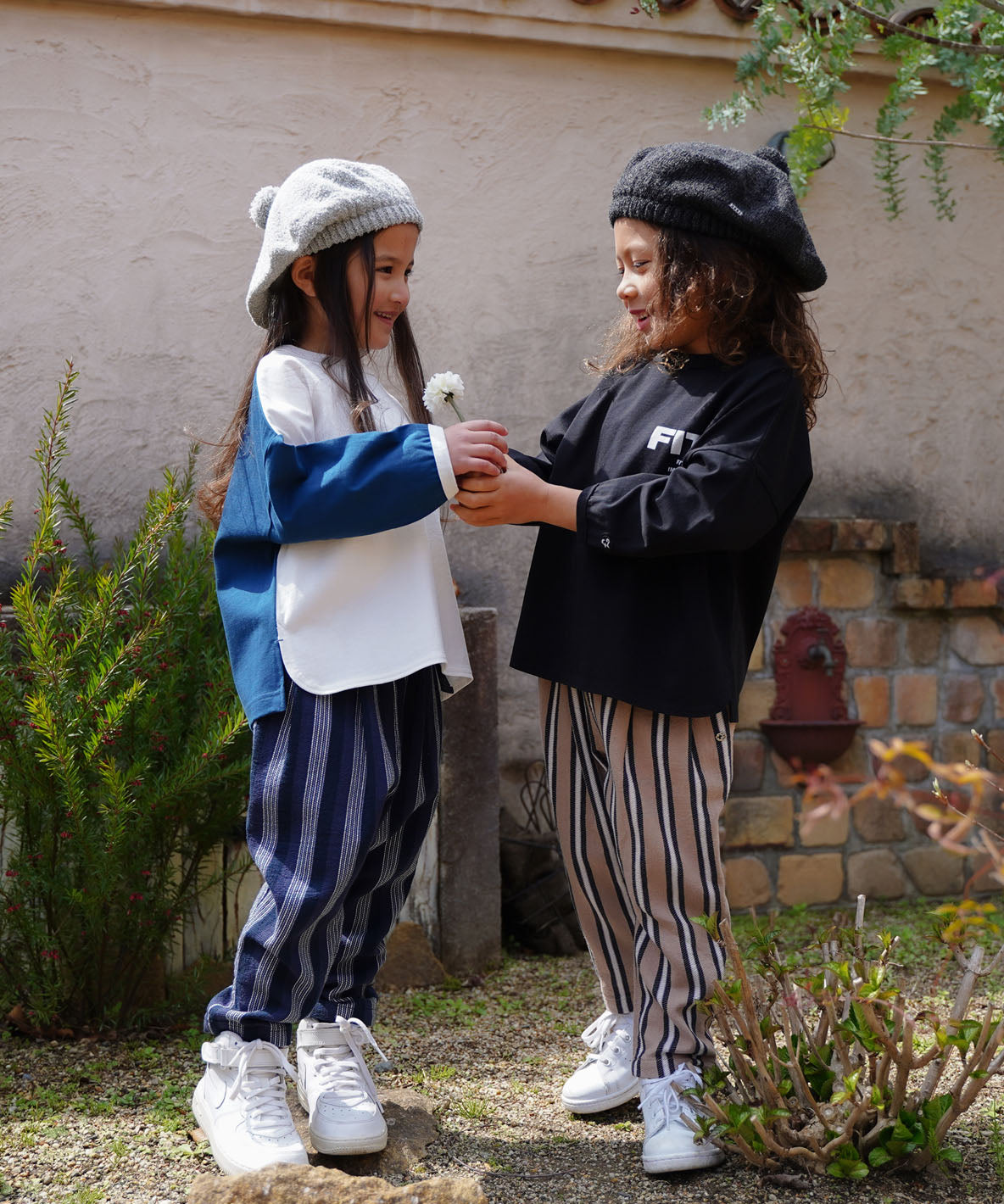 Dobby Striped Pants