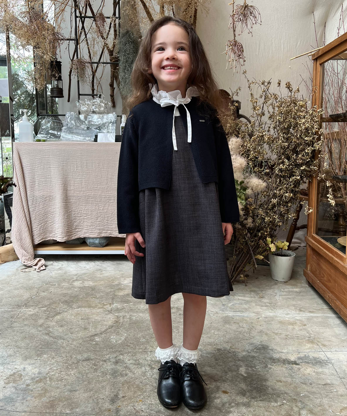 REFLAX Slub Oxford Long Dress