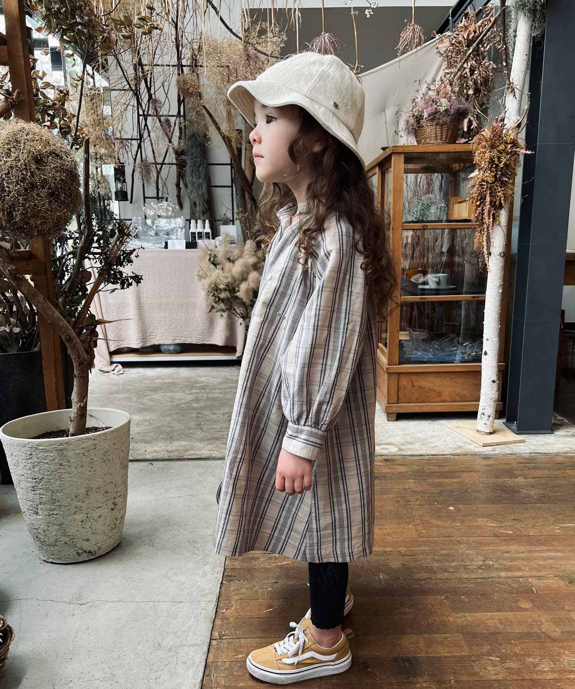 Cotton and Linen Royal Oxford Dress